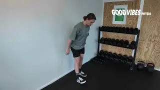 Staggered Wall Sit &ndash; Quad Strength, Knee Control & Side-to-Side Balance