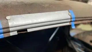 Fabrication of a 41 Chevy Truck upper windshield repair