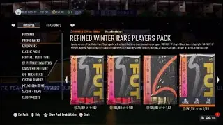 Testing Refined Winter Rare Players Pack in FIFA 23 #easportsfifa #fifa23 #fut #football
