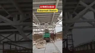 Ahmedabad Sabarmati Railway Station Redevelopment #sabarmatirailwaystation #vlog #sabarmati#Railway