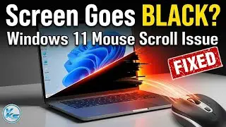 ✅ How To Fix Screen Goes Black When Scrolling With Mouse On Windows 11