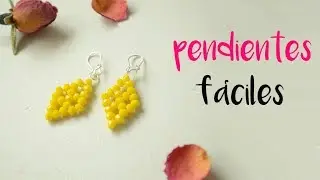 Cómo hacer unos pendientes bonitos y super fáciles #122