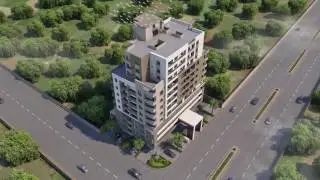 3D Walkthrough for Hirise Building Interior Exterior Architectural Visualization