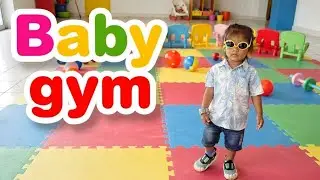 Baby fun in GYM 😲