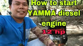 #BuhayProbinsya #Mandaragat How to start YAMMA Diesel Engine (standard) 12hp