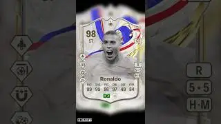 98 Ronaldo review make your mark draft to glory #fc24 #makeyourmark #r9 #fut #shorts