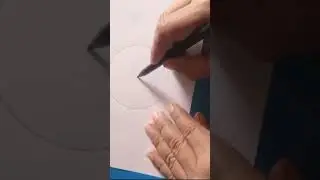 Easy trick to Crop a Circle on Paper Sheet | Cutting idea of a Circle | Crafting  idea of a Circle