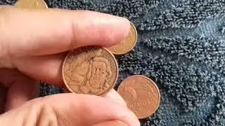 Garimpagem #. Moedas reversos e anos dif&iacute;cil