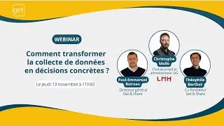WEBINAR | Comment transformer la collecte de données en décisions concrètes ?