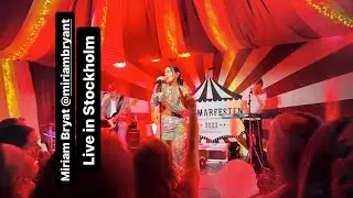 Miriam Bryant live på sommarfest  2023 - Sopra Steria