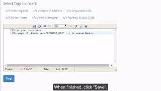 OneHoster&rsquo;s cPanel tutorials:   How to create custom error pages