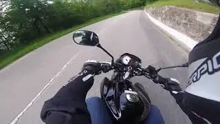 Yamaha ys 125 montée tranquille