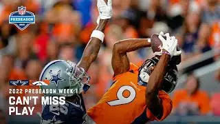 Kendall Hinton Hauls in Difficult Catch!