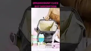 Mummy bag USB Diaper Bag Baby Care Large Capacity Mom Backpack Mum