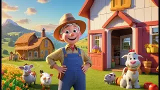 Old MacDonald Had a Farm Cliffside Creatures | English Nursery Rhyme | Kids Songs | Baby Music