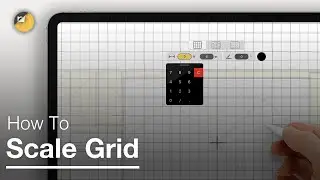 How to Add a Grid to Scale - Morpholio Trace Beginner Tutorial for iPad Pro Drawing & Design