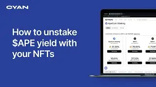 How to unstake $APE yield with your NFTs