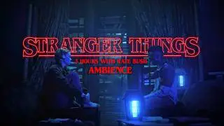 Stranger Things 4 Trap for Vecna Ambience | Flurescent Lamp Hum Buzz, 3 Hour of Running Up That Hill