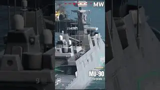 MU-90 torpido modernwarships #ytshorts