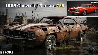 I Bought This Abandoned 1969 Chevrolet Camaro Z28 for $500. Can We Save It?
