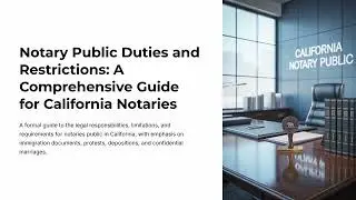 California Signature by Mark Explained & More | Ready, Set, Notarize