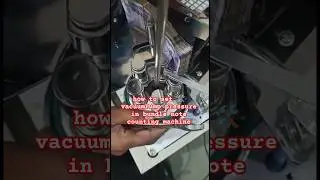 how to set vacuumpump pressure in bundlenote counting machine#trending #transfermachine#cashmachine