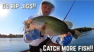 HOW TO catch fish on FOOTBALL JIGS