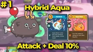 TOP RANK DOUBLE BUG AND HYBRID AQUA - AXIE INFINITY