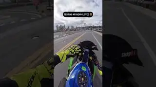 NEW Alpinestars Leather Gloves because my Old gloves were no bueno ✊🏻 #ninja500 #highway