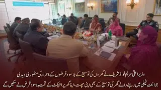 CM Maryam Nawaz Held Special Meeting, Approves Interest-Free Home Expansion Loans