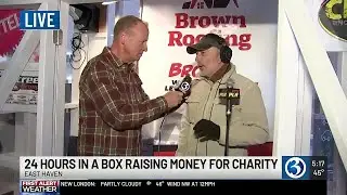 Boxed in: Scot Haney, Chaz raise money for charity