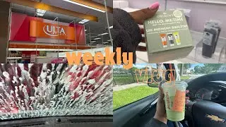 Weekly Vlog | Prep With Me For My Upcoming Vacation | Target + Ulta Beauty Finds | Car Wash & More !