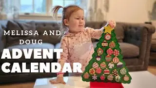 Melissa and Doug Wooden Toy Advent Calendar Review!
