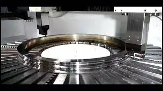 VTS5000ATC-2R -Vertical Turning Lathe-Yaw bearing turning-Pitch bearing turning