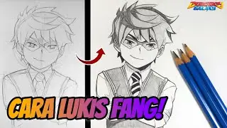 How to draw Fang - Boboiboy Galaxy