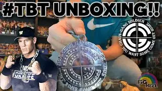 TBT UNBOXING!! WWE Jakks John Cena Chain Gang Chain And Action Figure Toy Review!!