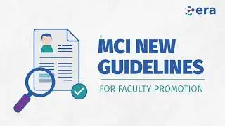 MCI new guidelines for faculty promotion