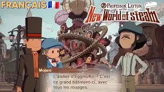 🇫🇷 PROFESSEUR LAYTON ET LE MONDE &Agrave; VAPEUR FRAN&Ccedil;AIS GAMEPLAY TRAILER
