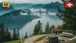 Why We fell in love with Mount Rigi 🇨🇭Train, Walk, Cable Car & Ferry | SWITZERLAND 