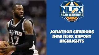 Jonathon Simmons New NLEX Import Highlights | Sam's PBA Sports Mania