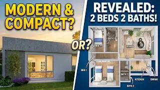 Modern Compact Living 2 Beds, 2 Baths, Open Kitchen & Dining