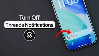 How to Turn Off Threads Notifications?