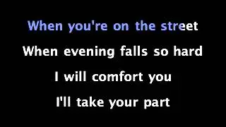 Bridge over troubled water piano