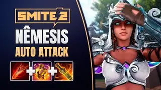 O PODER DOS ATAQUES B&Aacute;SICOS! N&Ecirc;MESIS JUNGLER ▸ SMITE 2 Conquista