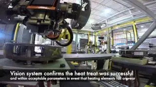 Automated Heat Treating System with Robotic Load/Unload - Tech-Con Automation