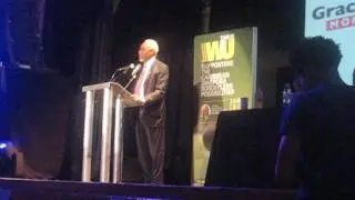 FORMER PRIME MINISTER OF JAMAICA P J ANDERSON SPEAKS  LONDON CARIBBEAN TOWN SEMINAR CAMDEM UK