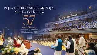 Pujya Gurudevshri's 57th Birth Anniversary Celebrations | Highlights