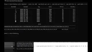 Cache Simulator in Python - Advance Computer Architecture Assignment
