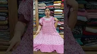 Cotton Frock Nighties Offer Sale🎉🎉🎉Cathy's Collections.For Bookings 9497352940