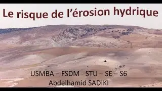 1 Risque de l'érosion hydrique  Facteurs et définitions